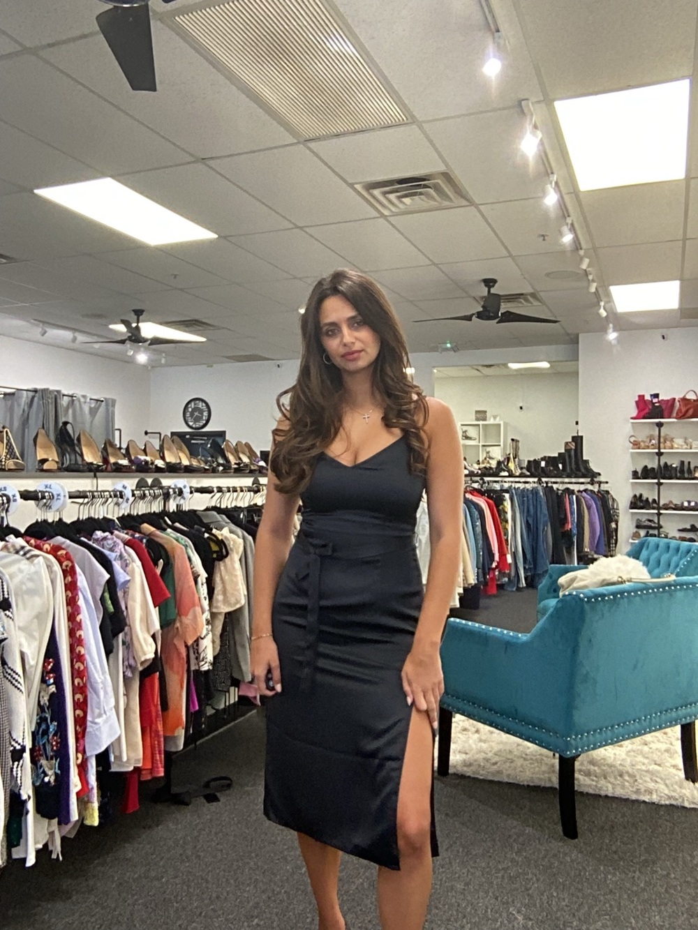 Abercrombie & Fitch Black Dress Sz Xs